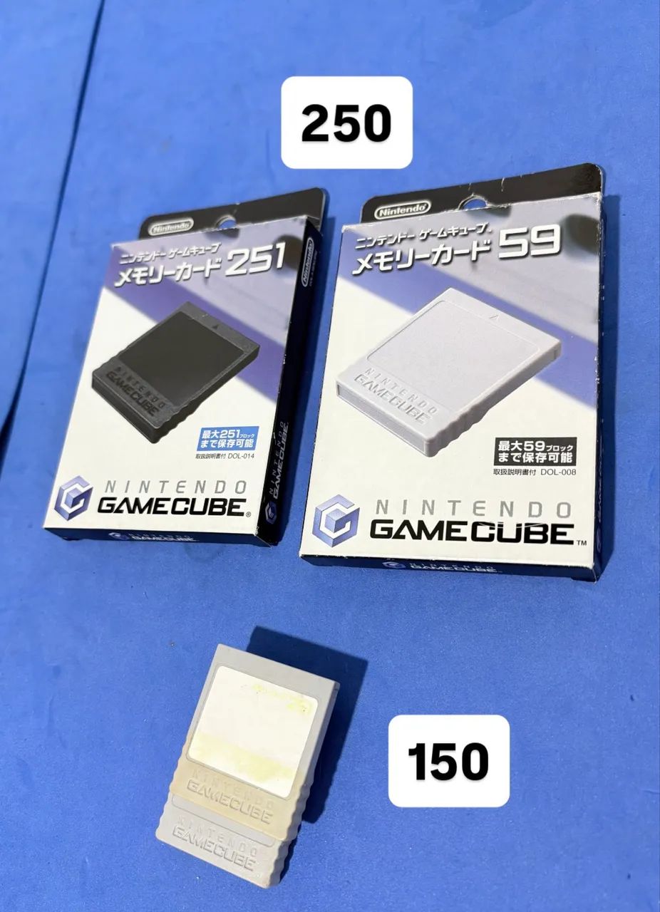 Memory card game cube nintendo gamecube