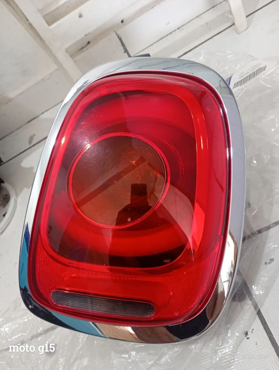 Par de lanterna mini cooper original 