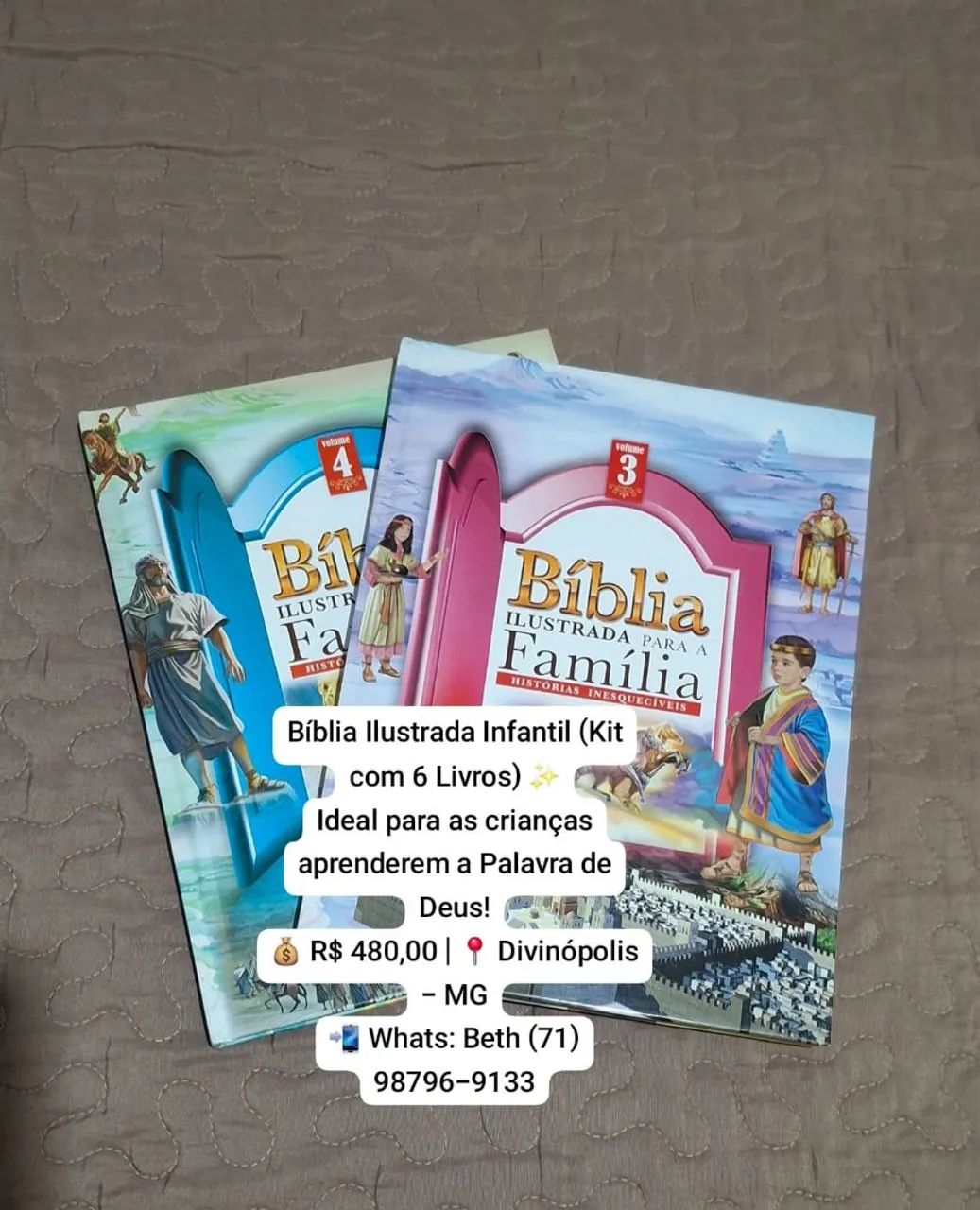 Bíblia Ilustrada para crianças  - Foto 3
