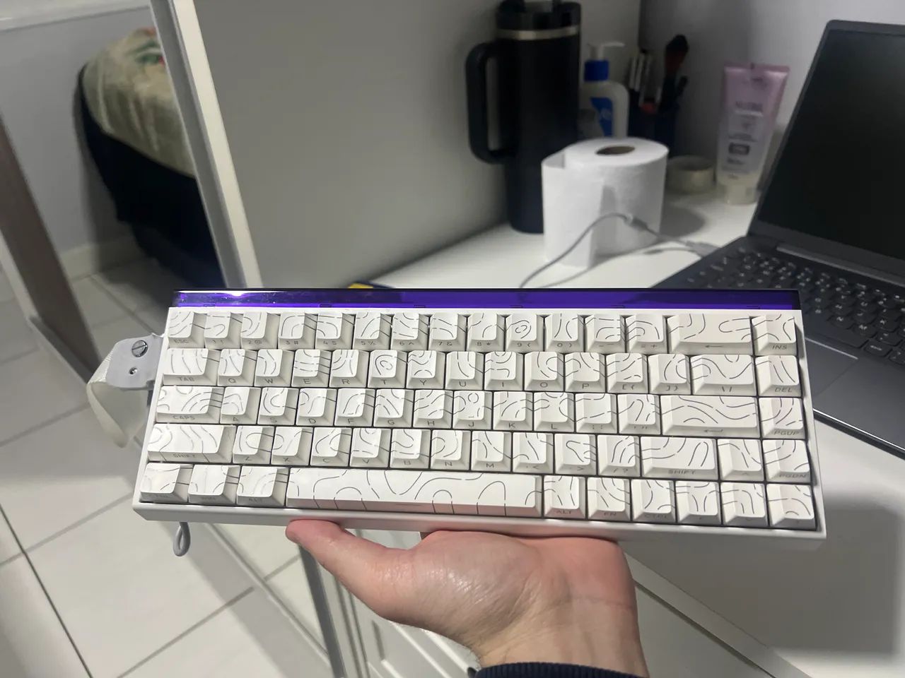 Teclado magnético AULA Hero68HE - Foto 2