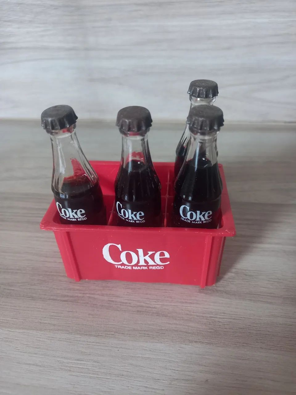 Mini garrafas Coca-Cola 