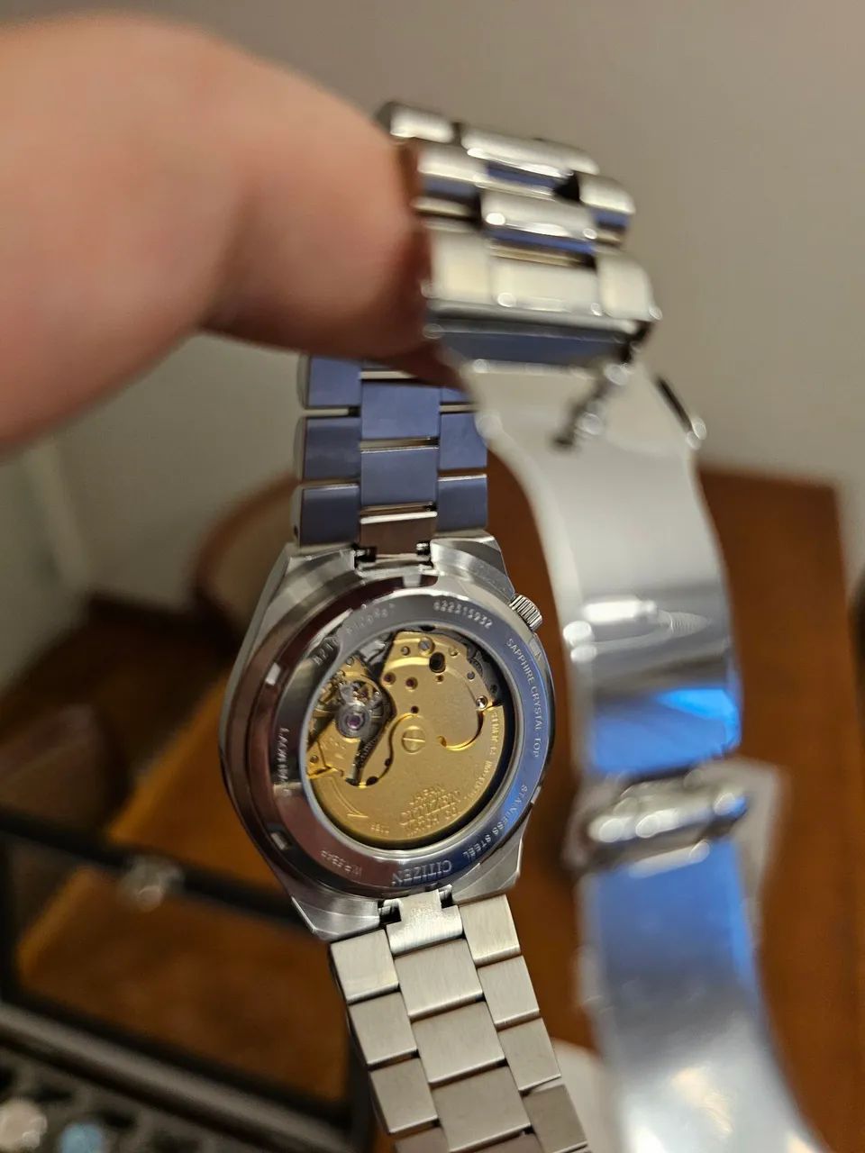 Citizen tsuyosa 40mm amarelo - Foto 2