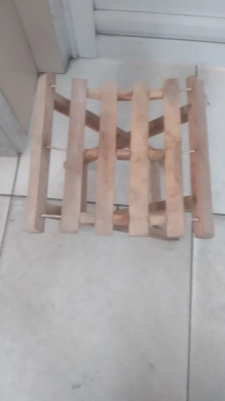 Banquinho dobravel