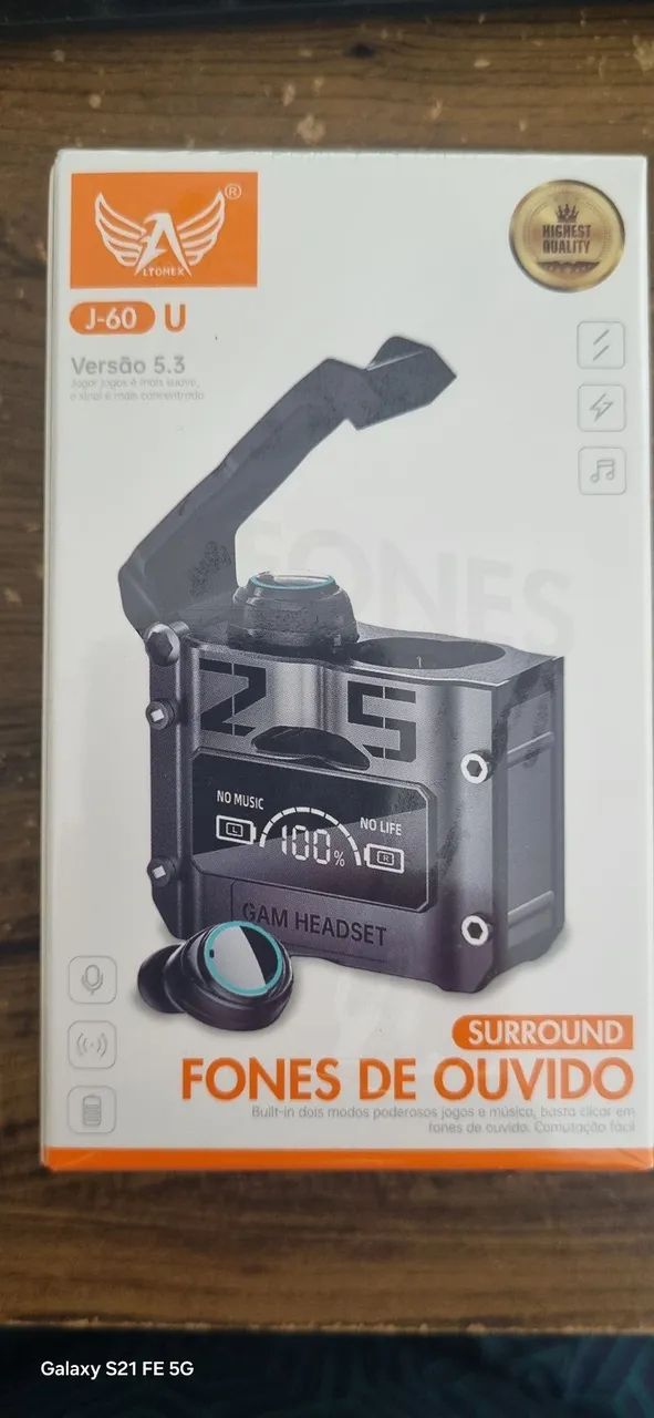Fone de ouvido Altomex J-60