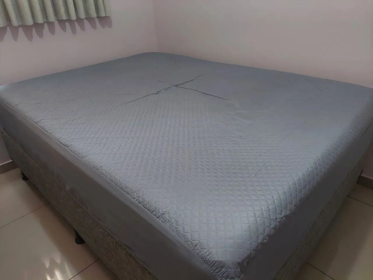 Cama box casal + colchão  - Foto 5