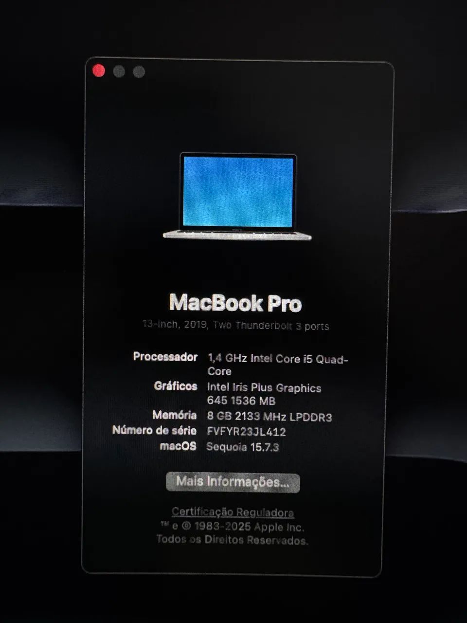 MacBook Pro 13 2019 A2159 - Foto 2