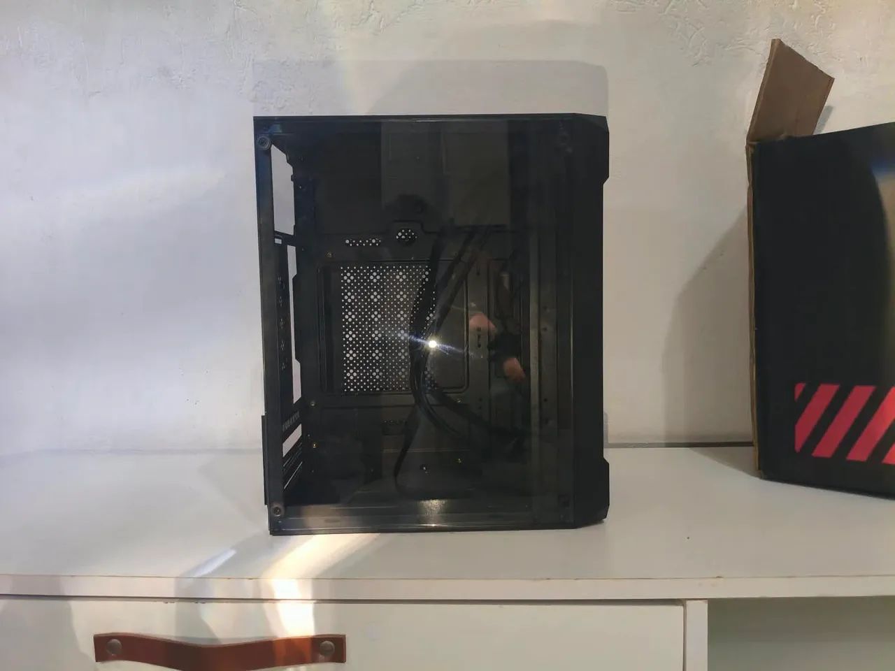 Gabinete TGT Jester Mini ATX - Completo com Caixa e Manual - Foto 2