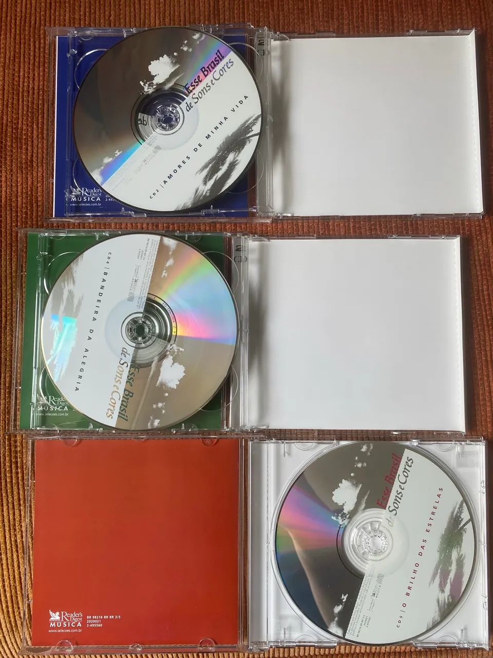Coleção CDs Esse Brasil de Sons e Cores - Reader?s Digest (5 CDs Box) - Foto 5