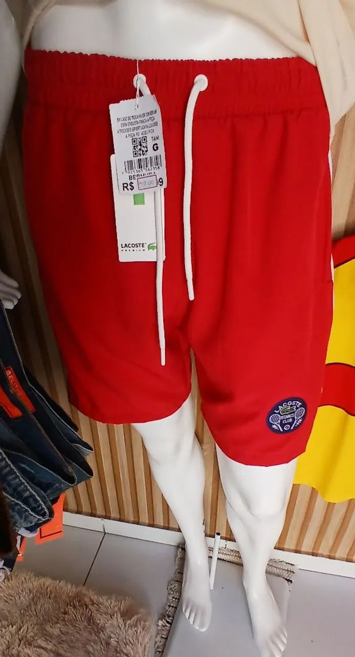 Shorts elastanos linha prêmio? masculino - Tamanho M e G  - Foto 4