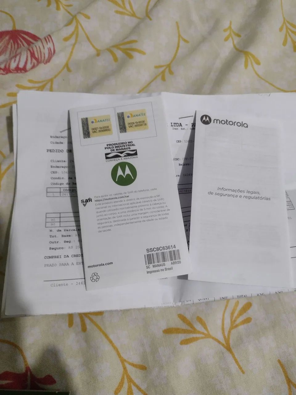 Celular moto g8 play COM NOTA FISCAL E CAIXA - Foto 5