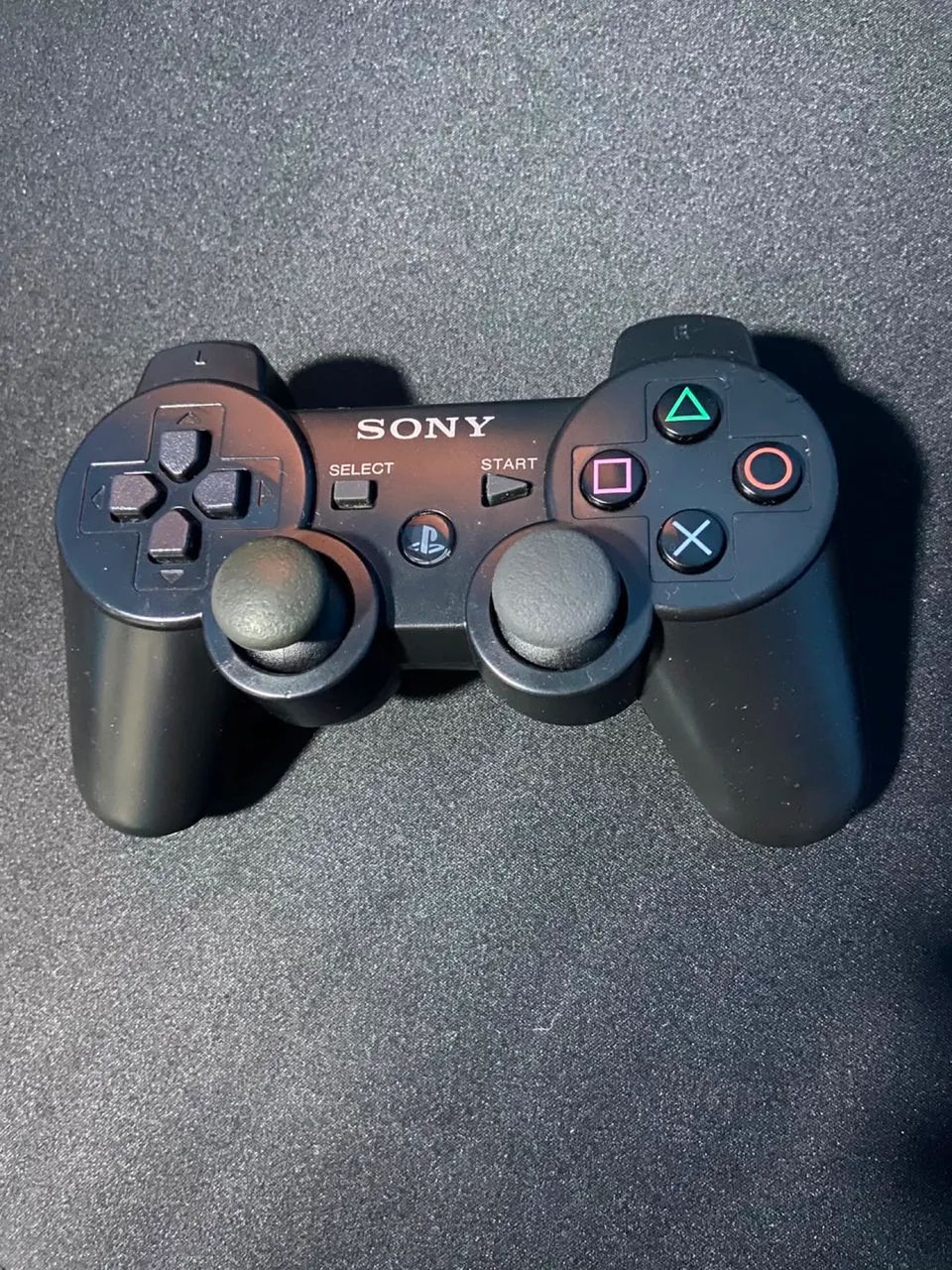 Controle de PS3 Preto