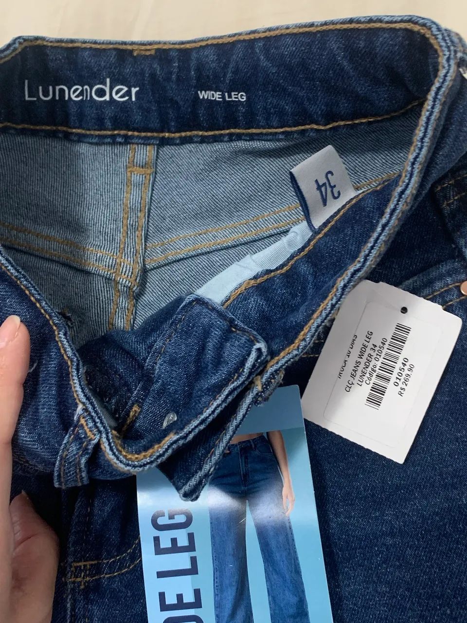 Calça Jean nova  - Foto 5