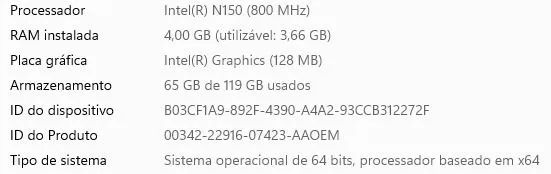 Notebook HP 14-dq6101dx (2 meses de uso) - Foto 5