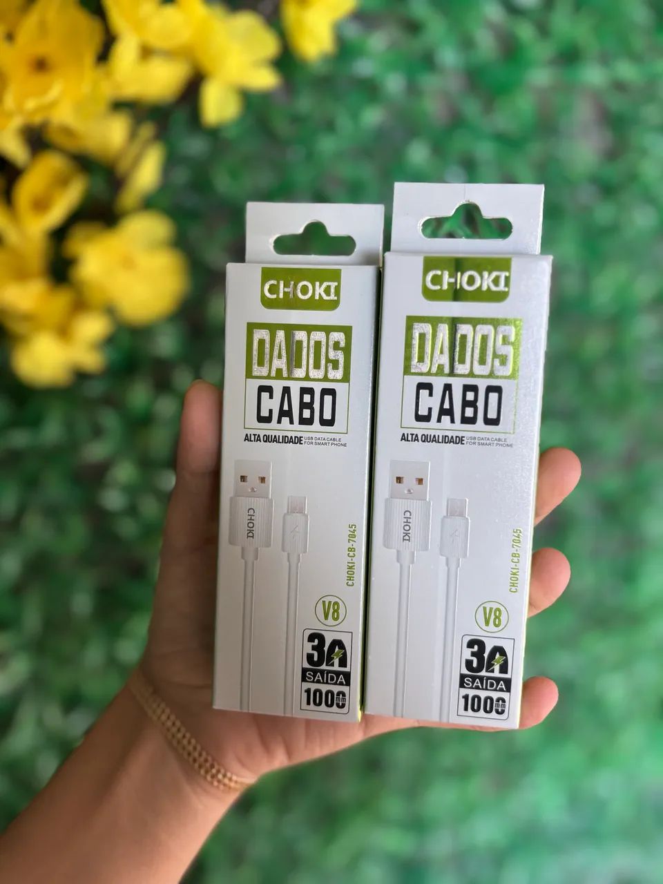 Cabo USB - V8 3A CHOKI