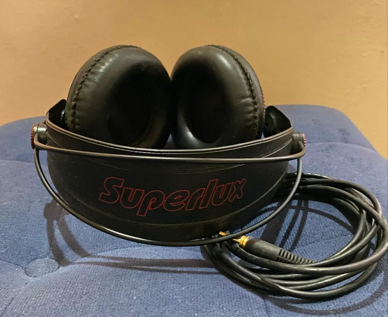 Fone Head Phone Semi Aberto Cabo 2m Superlux Hd681 - Foto 3