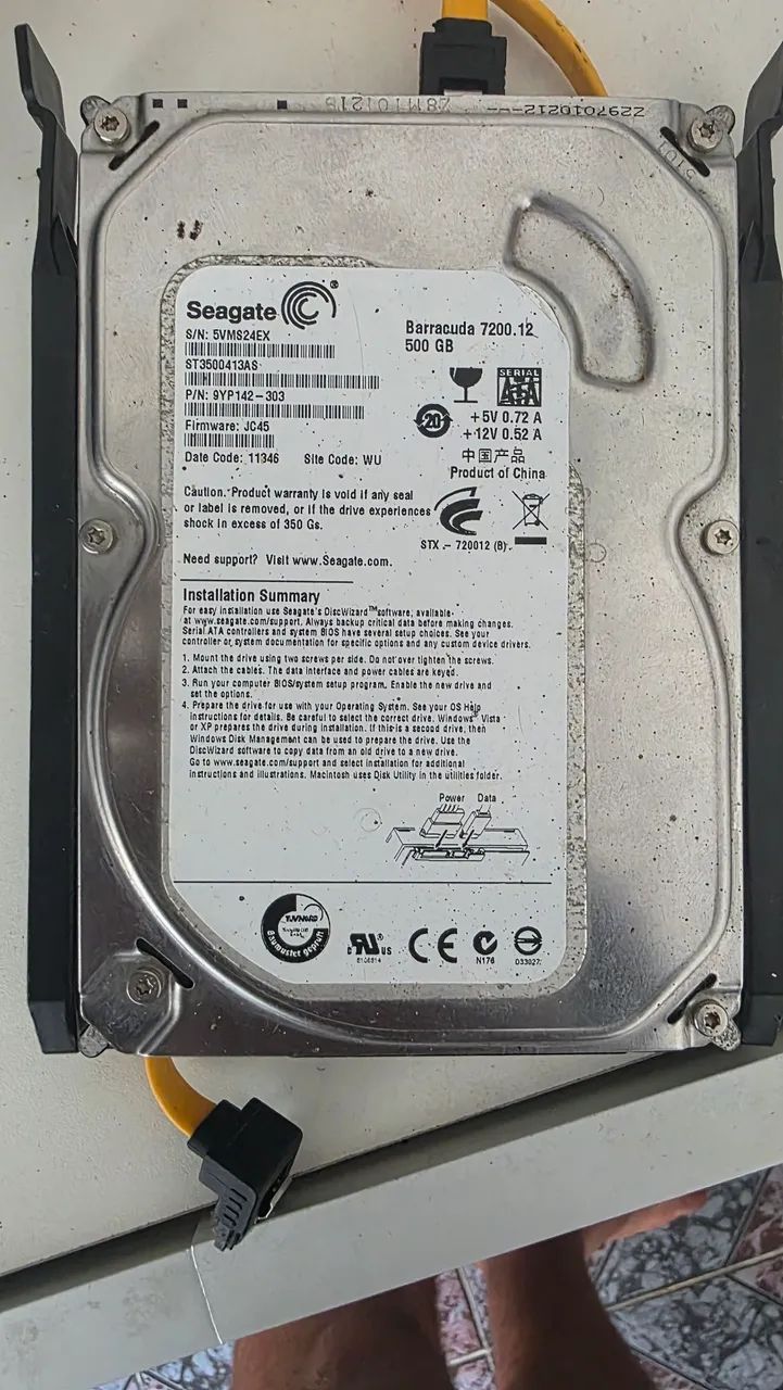 Vendo HD 480GB
