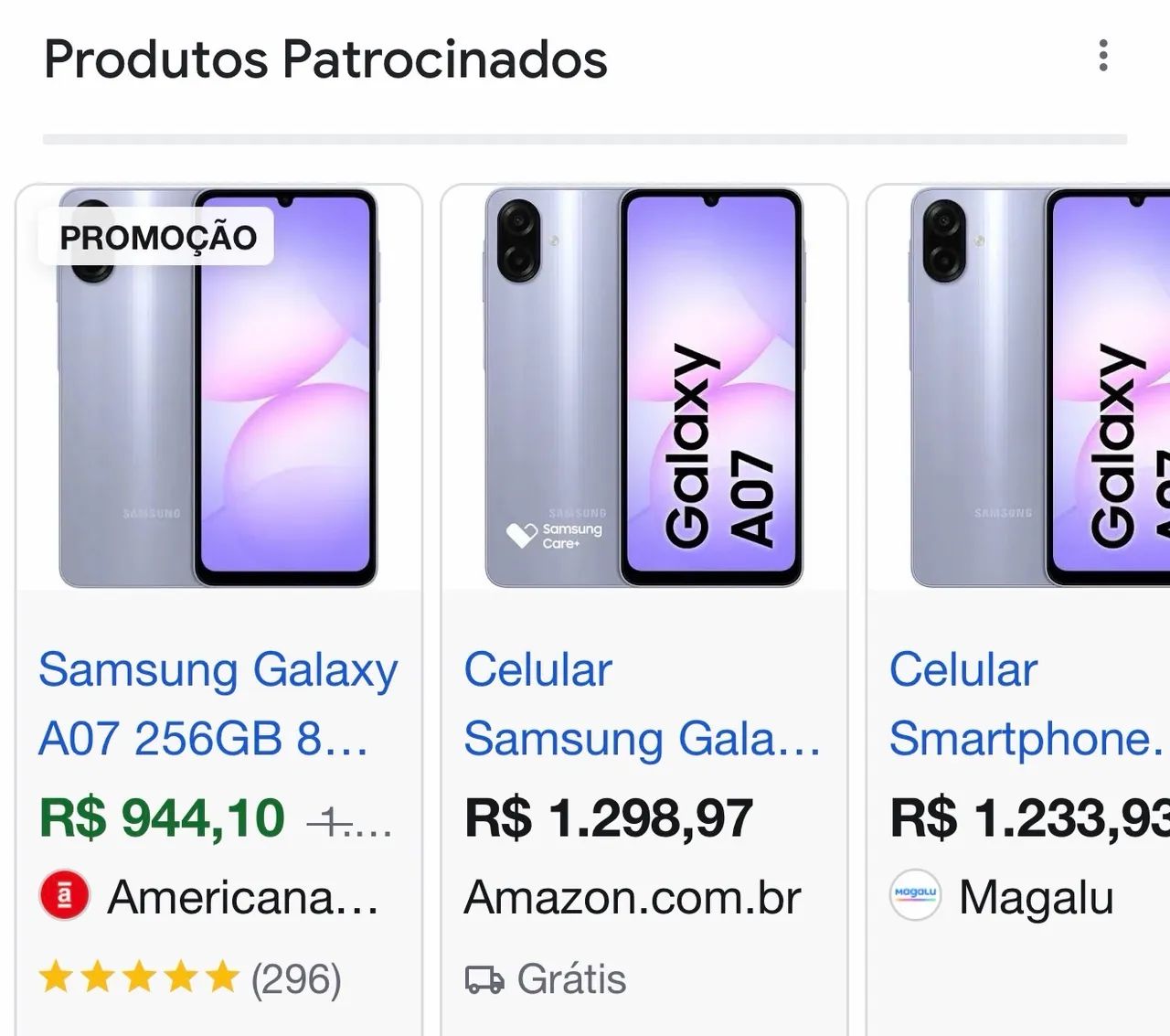 Galaxy A07 256gb 8 gb - Foto 4