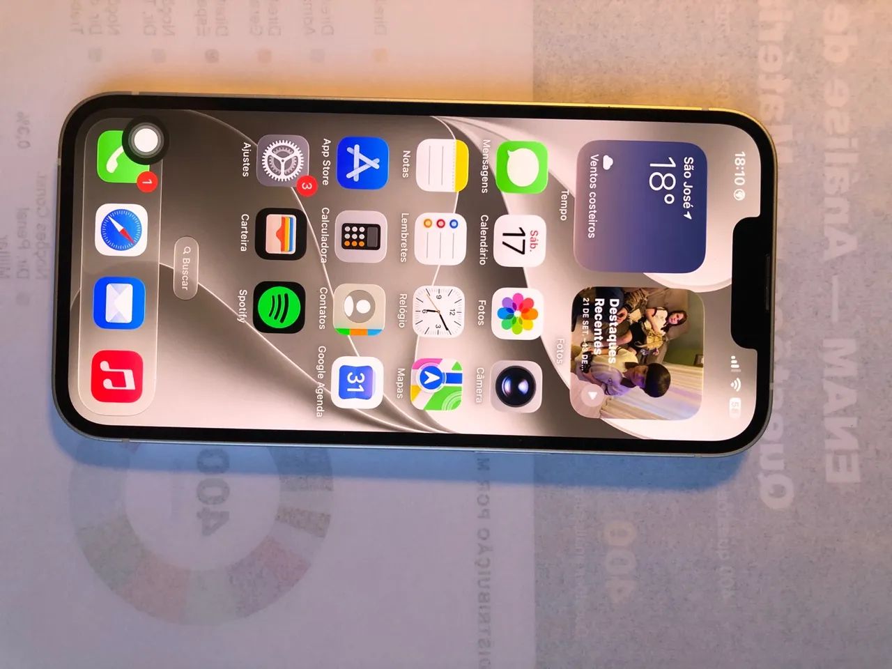 iPhone 13 128 GB Branco Estelar - Foto 3
