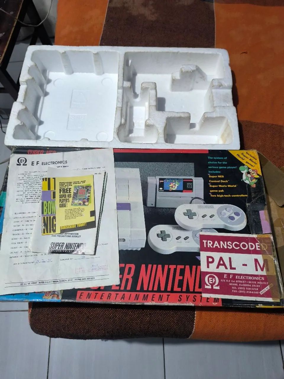 Caixa super Nintendo SNES - Foto 3