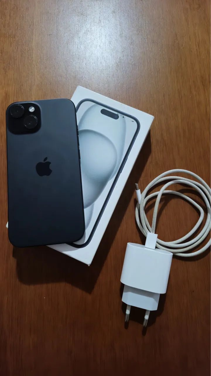 iPhone 15 256GB Preto - Excelente estado - Foto 3