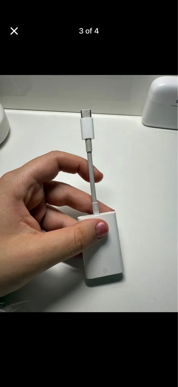 Leitor De Cartão Sd Apple Usb-c Para Mac (ORIGINAL)