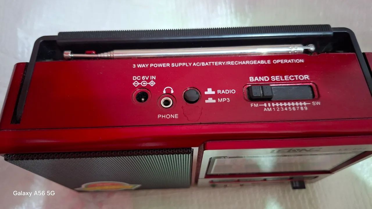 Rádio portátil lelong LE 604 - Foto 2