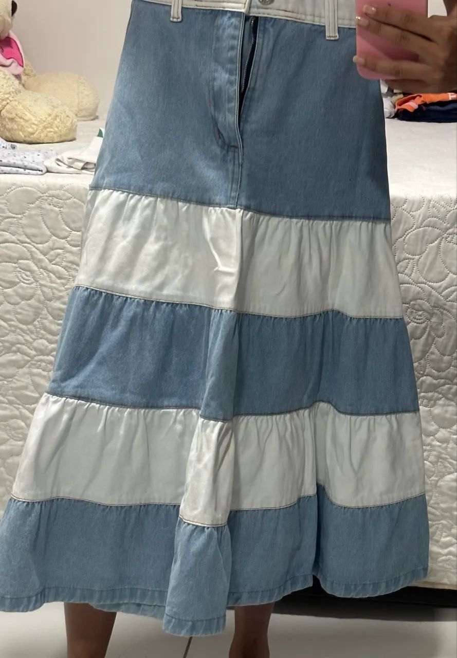 Saia jeans  - Foto 2