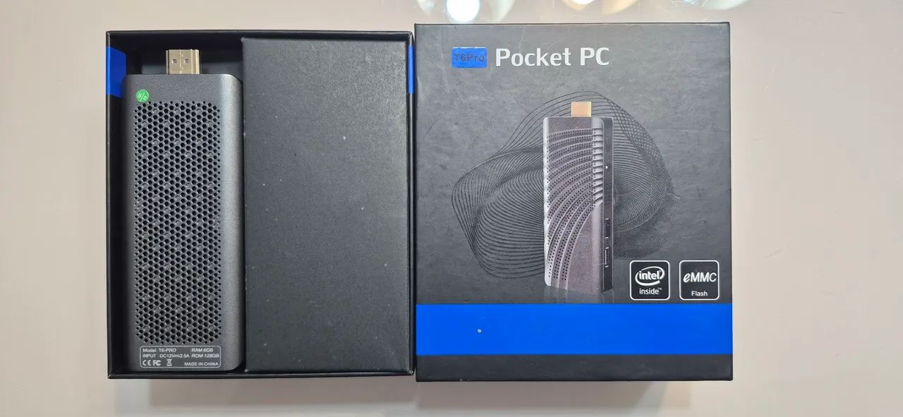 Mini PC modelo PcStick T6