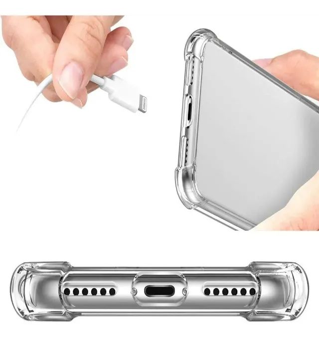 Capinha para iPhone X e XS Anti Impacto Transparente - Foto 4