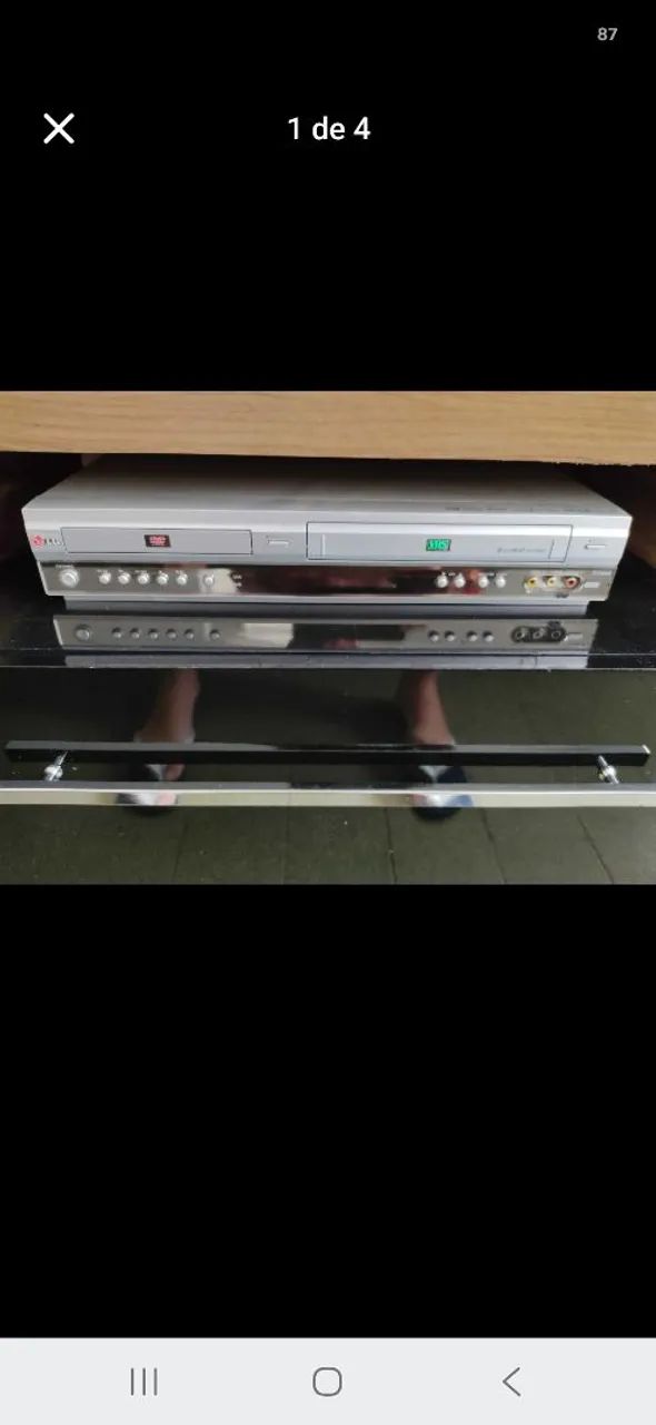DVD LG 2 em 1