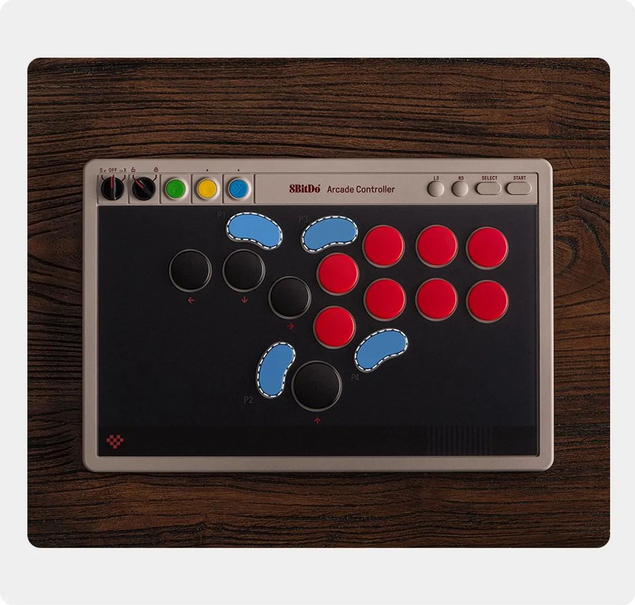 Controle Arcade 8BitDo All Button Sem Fio: precisão total para Switch, Switch 2 e Windows - Foto 5
