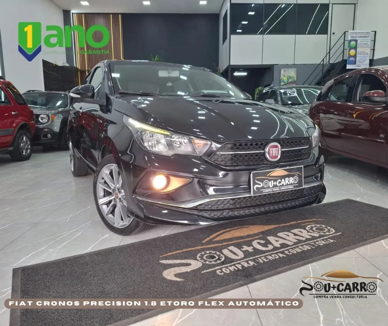 Fiat Cronos Precision 1.8 16V Flex Mec. 2019 - Foto 3