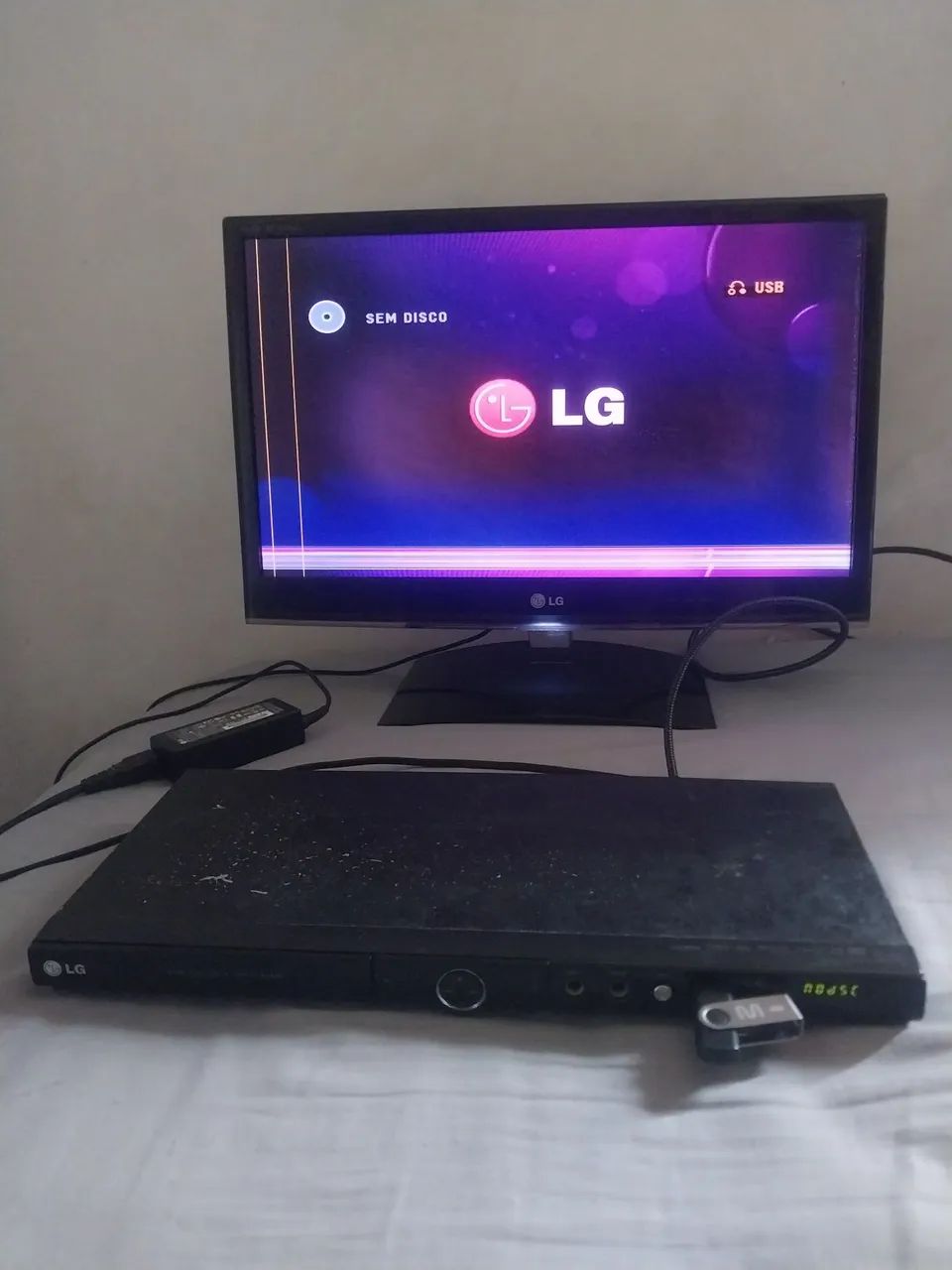 DVD LG DV497H - Usado - Foto 2