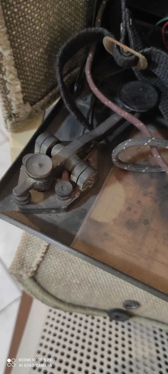Telefone/telegrafo antigo,peça de Museu: - Foto 5