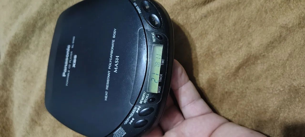 discman Panasonic funcionando perfeitamente 