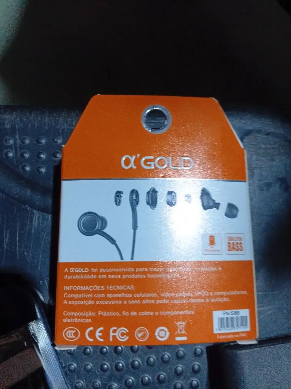 Fone com fios auta qualidade  - Foto 3