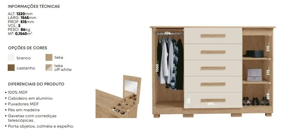 Cômoda  - Foto 2