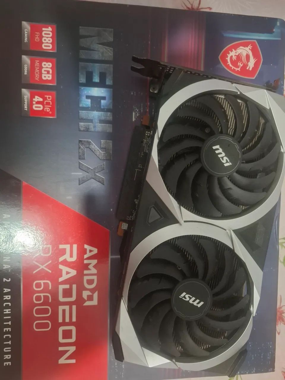 Placa de video RX 6600