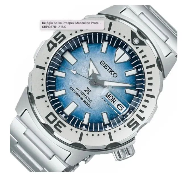 Relógio Seiko SRPG57B1 Automático - Novo, Original, com Nota Fiscal - Foto 2