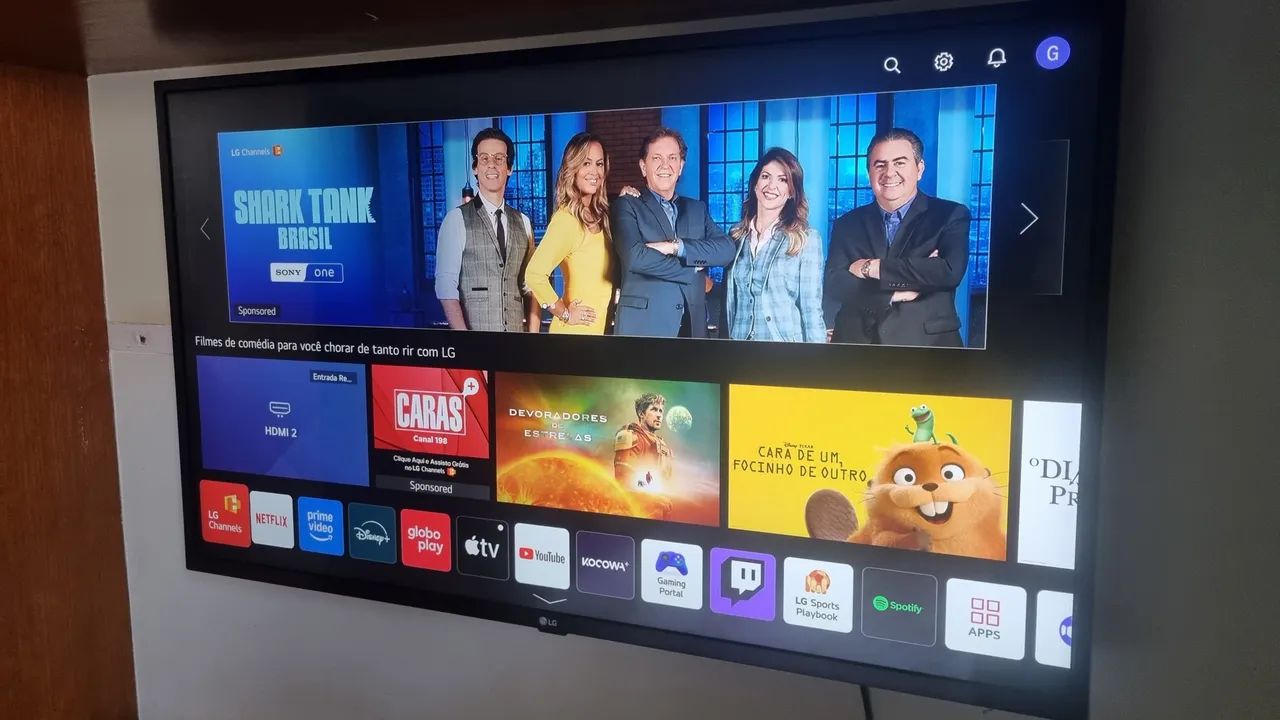 Smart Tv LG Ai Thinq 43uq751c0sf Led 4k43 - Foto 4