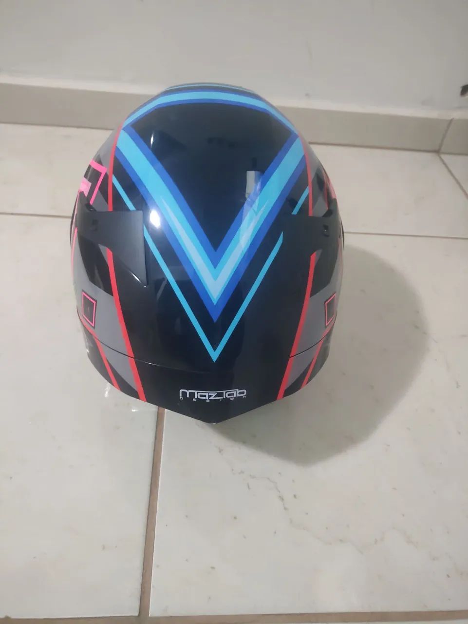 Capacete kyt mazlab número 58 original  - Foto 3