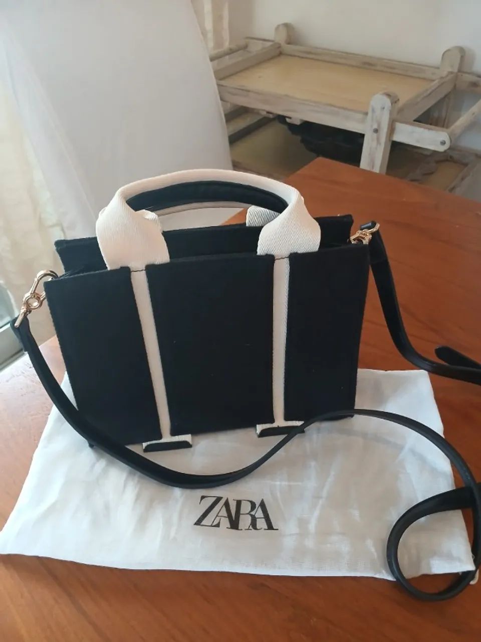 Bolsa Zara Verão Lona
