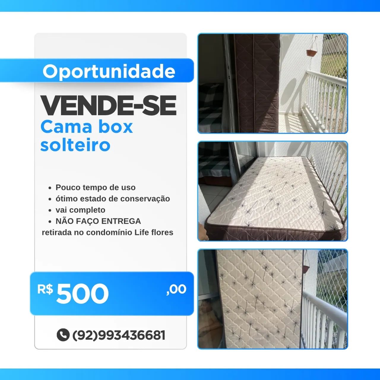 Cama box solteiro  - Foto 2