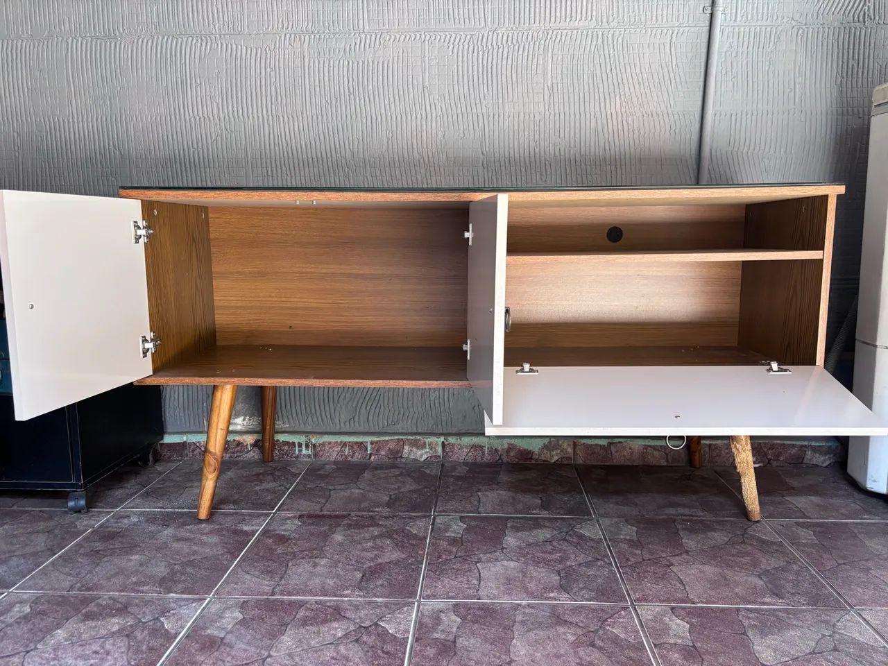 Rack para TV com vidro  - Foto 2