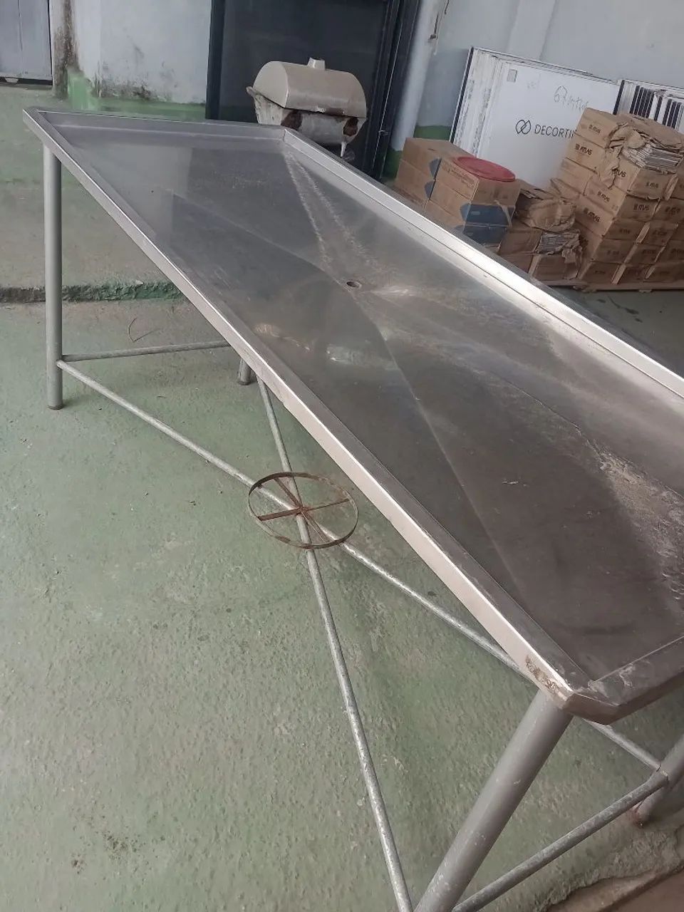 Mesa de inox 1.90x77x83 - Foto 5