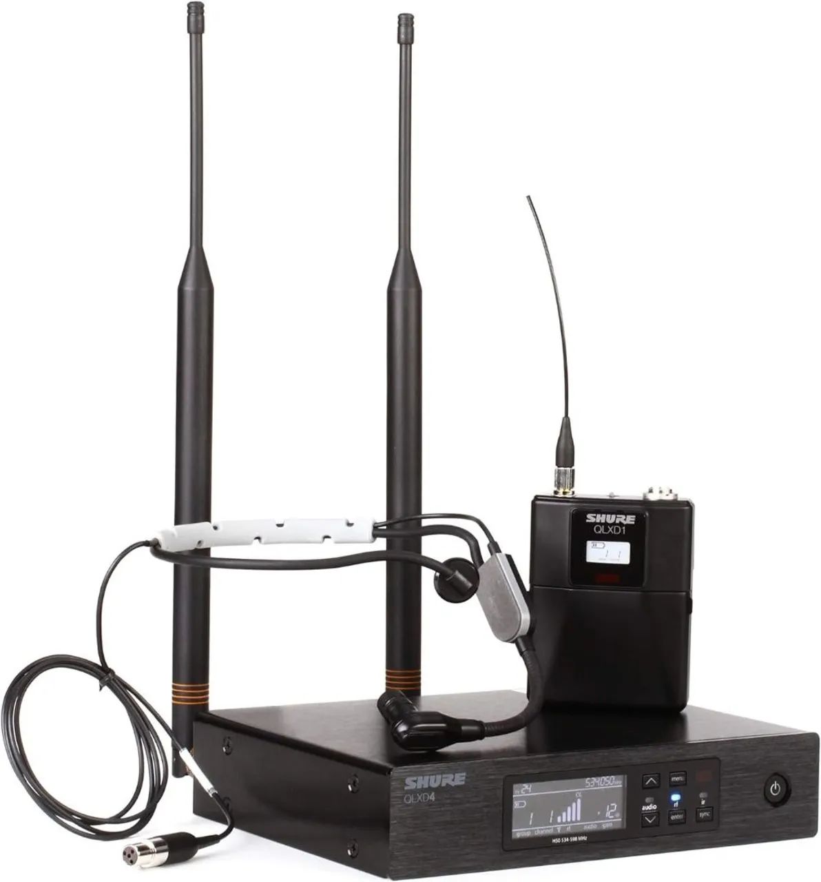 Microfone Headset Profissional SM35 Sem fio QLXD14 SM35 L50  - Foto 5