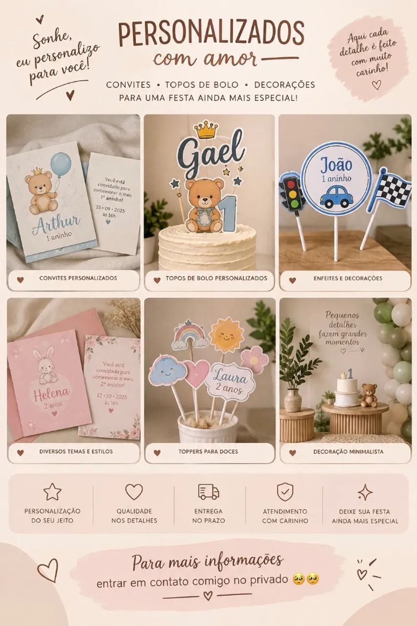 Personalizados com Amor