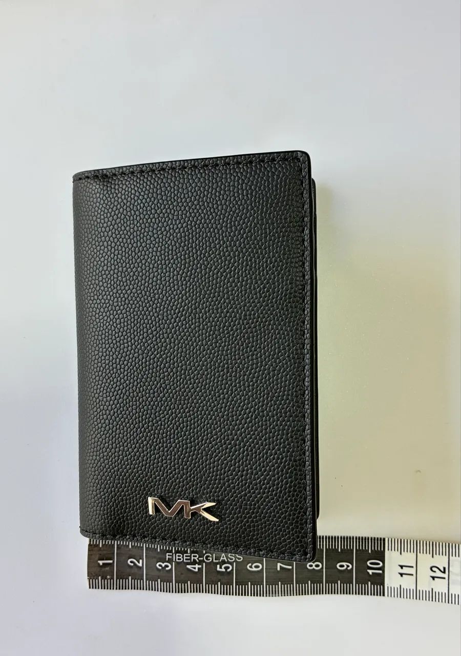 Carteira Michael Kors Preta 6 Cartões 