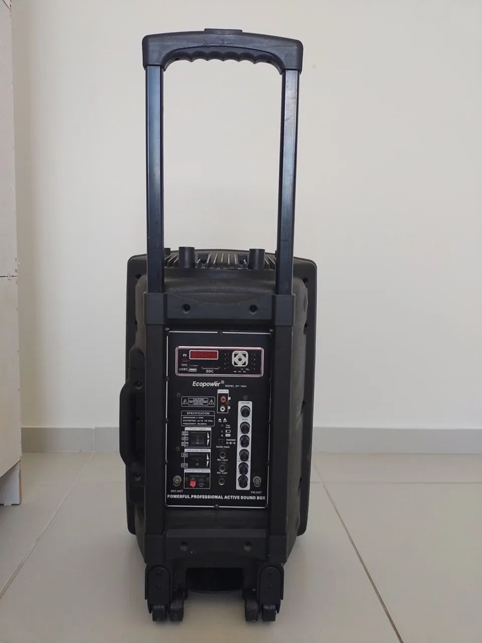 Caixa de Som Amplificada Ecopower EP-1904 - Foto 3