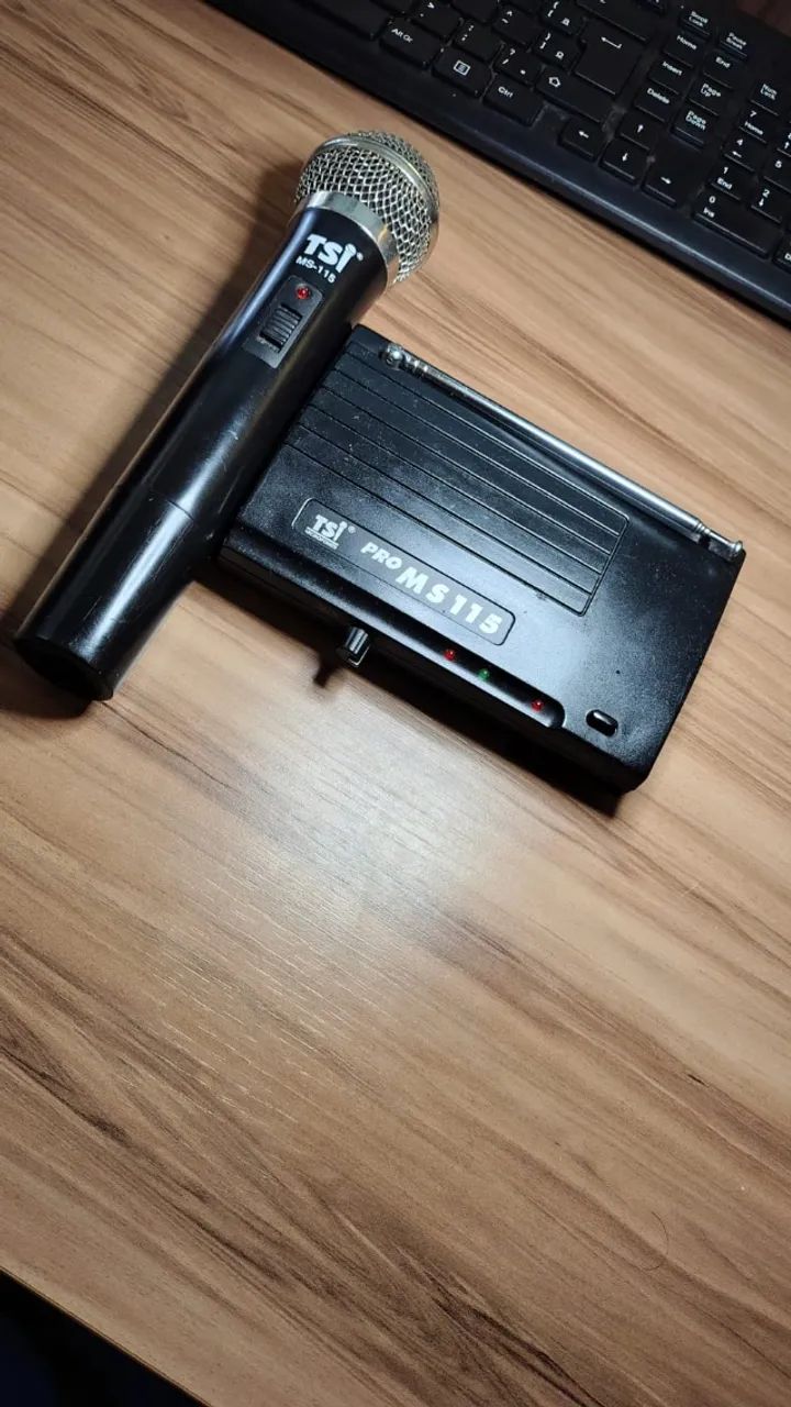 Microfone sem fio TSI MS115 - Foto 3